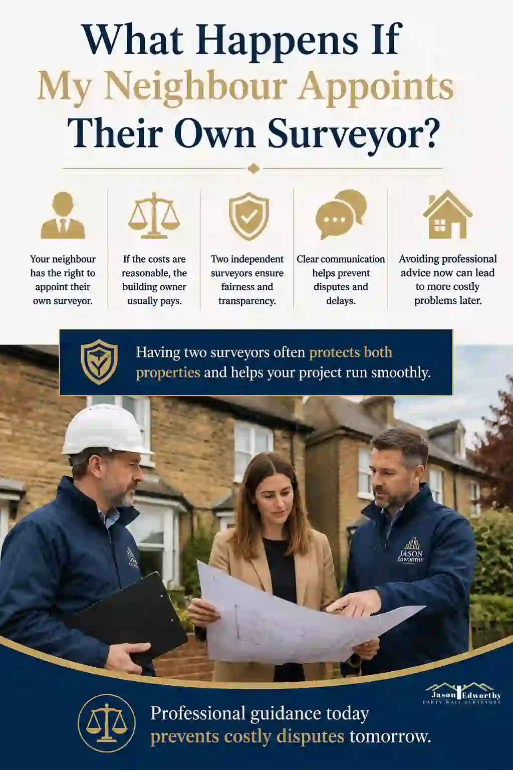 What Happens If My Neighbour Appoints Their Own Surveyor Burnley?